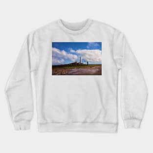 St Mary's Island (with Swirl Effect) Crewneck Sweatshirt